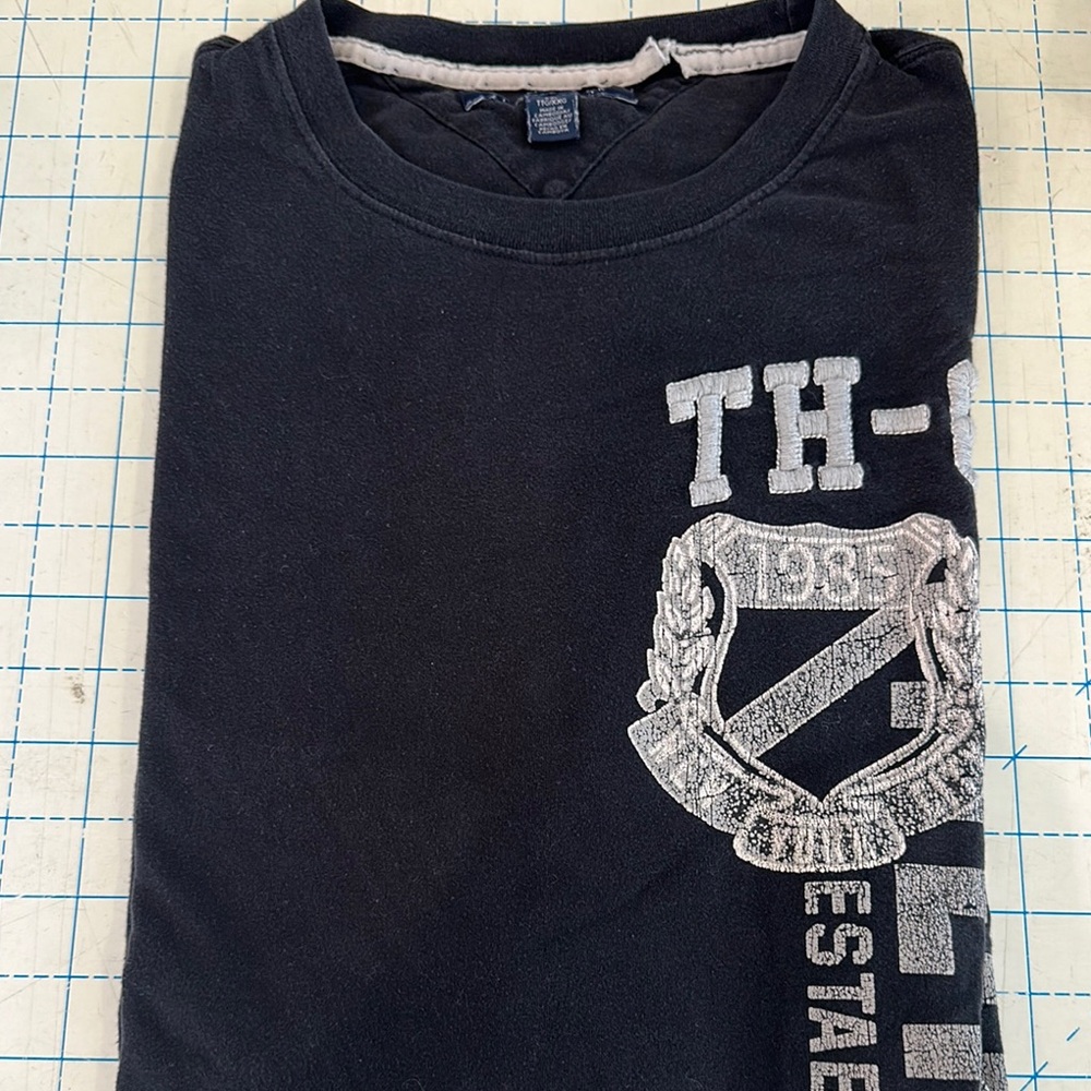 Black Tommy Hilfiger Graphic Men's Shirt XXL